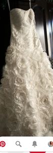 Galina Signature Taffeta Wedding Gown NWT